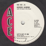 Hershel Almond With Al Good & His Band : Let's Get It On   (7", RE)