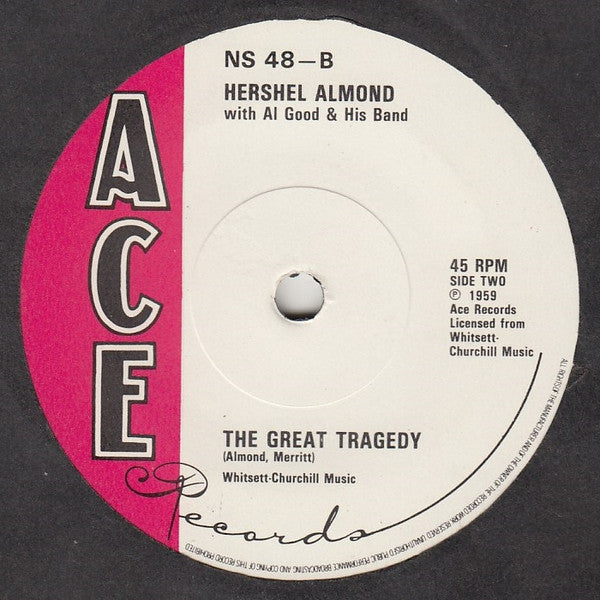 Hershel Almond With Al Good & His Band : Let's Get It On   (7", RE)