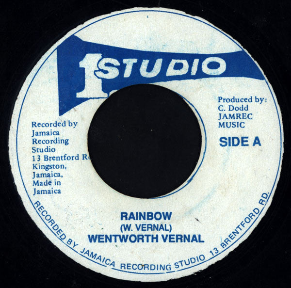 Wentworth Vernal : Rainbow (7", RP, Blu)