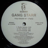 Gang Starr : You Know My Steez (12", Promo)