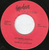 Roscoe Gordon* : No More Doggin / Looking For My Baby (7", Single, RE)
