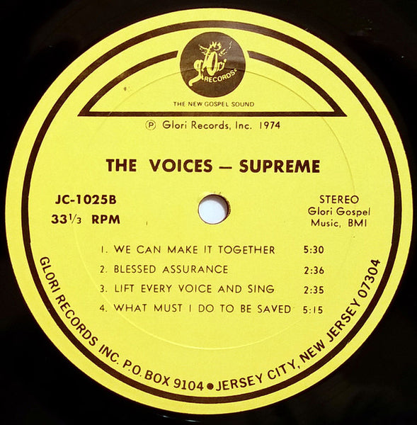 The Voices-Supreme : We Can Make It Together (LP)