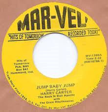 Harry Carter The Rock N Roll Apache* with The Dixie Rhythmaires : Jump Baby Jump (7", Single, RE, Yel)