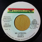 Sizzla / Capleton : The Vibes / Be I Strong (7")