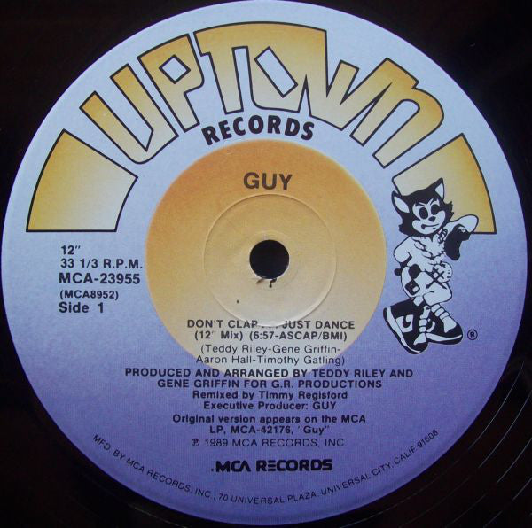 Guy : Don't Clap ... Just Dance (Extended Version) (12", Single)