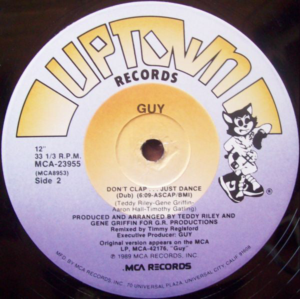 Guy : Don't Clap ... Just Dance (Extended Version) (12", Single)