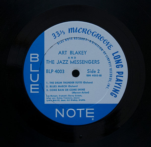Art Blakey & The Jazz Messengers : Moanin' (LP, Album, Mono, RE, Lib)