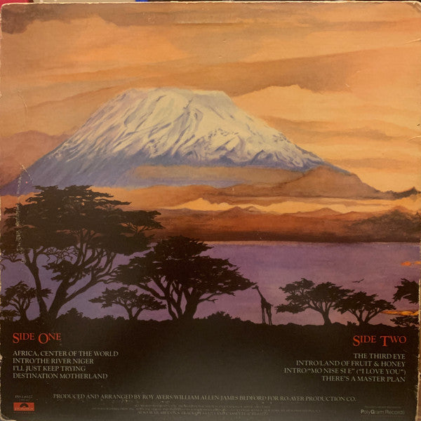 Roy Ayers : Africa, Center Of The World (LP, Album, Com)