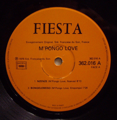 M'Pongo Love : M'Pongo Love (LP, Album)