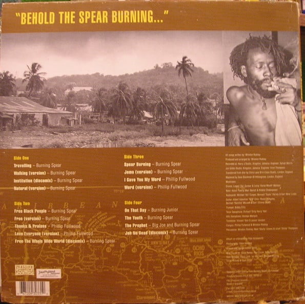 Burning Spear : Spear Burning (2xLP, Comp, Gat)