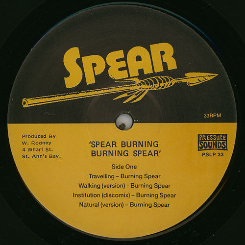 Burning Spear : Spear Burning (2xLP, Comp, Gat)