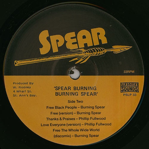 Burning Spear : Spear Burning (2xLP, Comp, Gat)