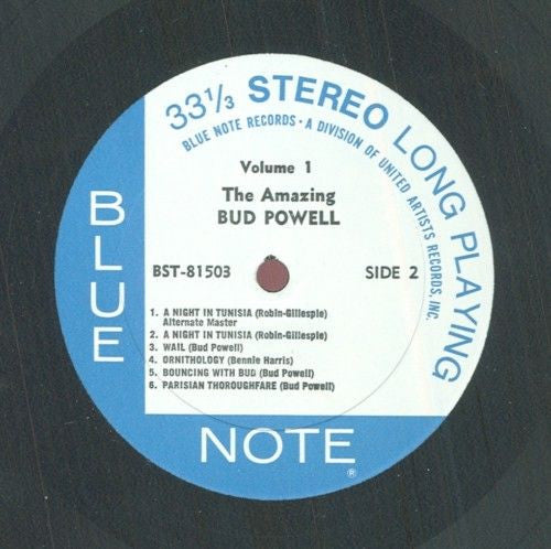 Bud Powell : The Amazing Bud Powell, Volume 1 (LP, Album, RE, RM)