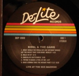 Kool & The Gang : Live At The Sex Machine (LP, Album, Gat)