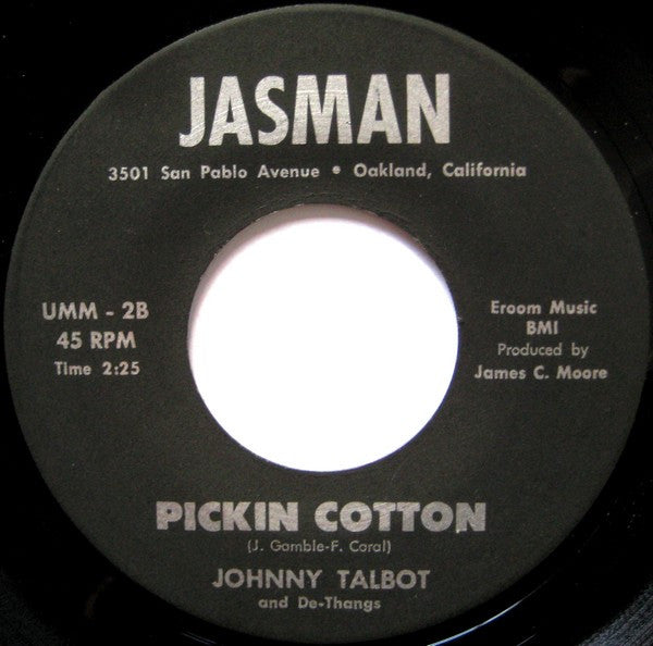 Johnny Tolbert & De Thangs : Git Sum (7")
