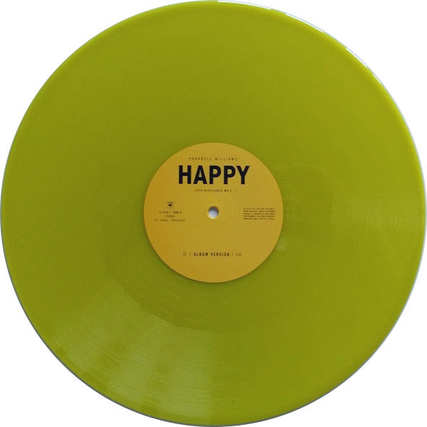 Pharrell Williams : Happy (12", Yel)