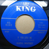 Marva Whitney : I'm Tired, I'm Tired, I'm Tired / If You Love Me (7")