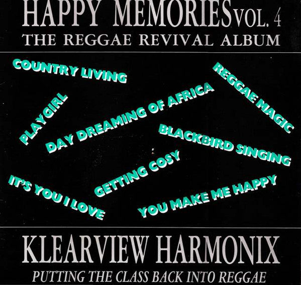 Klearview Harmonix : Happy Memories Vol 4  (LP, Album)