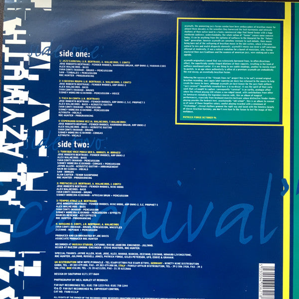 Azymuth : Carnival (LP, Album)