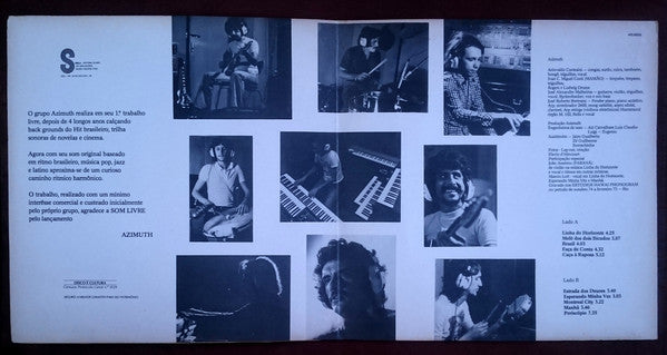 Azimüth* : Azimüth (LP, Album, Gat)