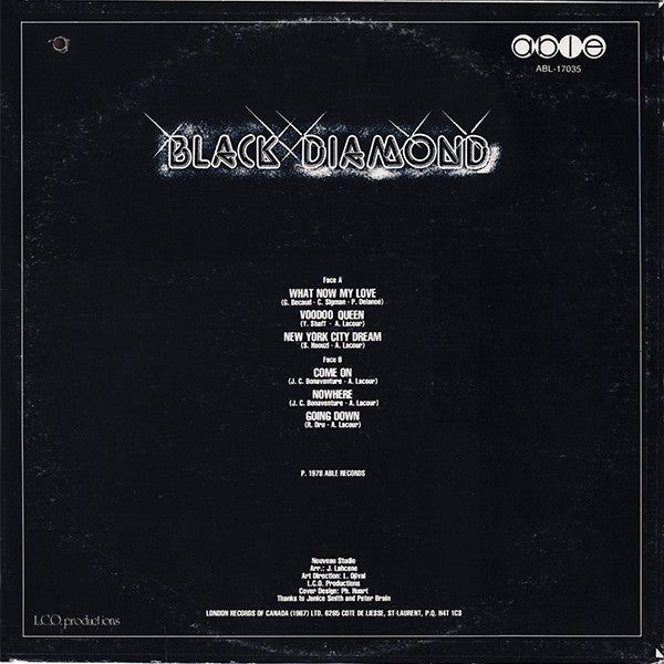 Black Diamond (4) : Black Diamond (LP)