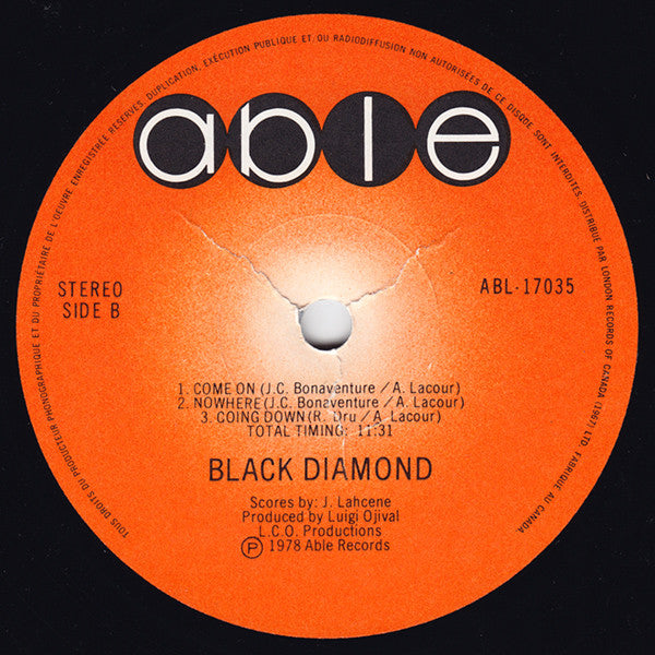 Black Diamond (4) : Black Diamond (LP)