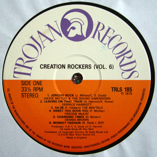 Various : Creation Rockers Volume 6 (LP, Comp)