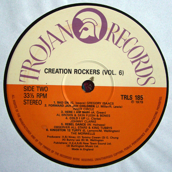 Various : Creation Rockers Volume 6 (LP, Comp)