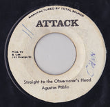 U-Roy / Agustos Pablo* : Give Thanks Continually / Straight To The Observeror's Head (7")
