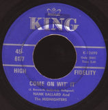 Hank Ballard & The Midnighters : I'm Back To Stay / Come On Wit It (7")
