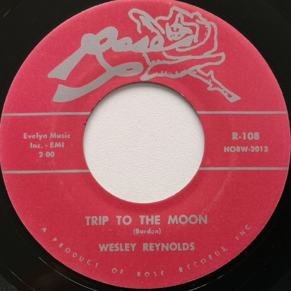 Wesley Reynolds : Trip To The Moon (7", Single, RE)