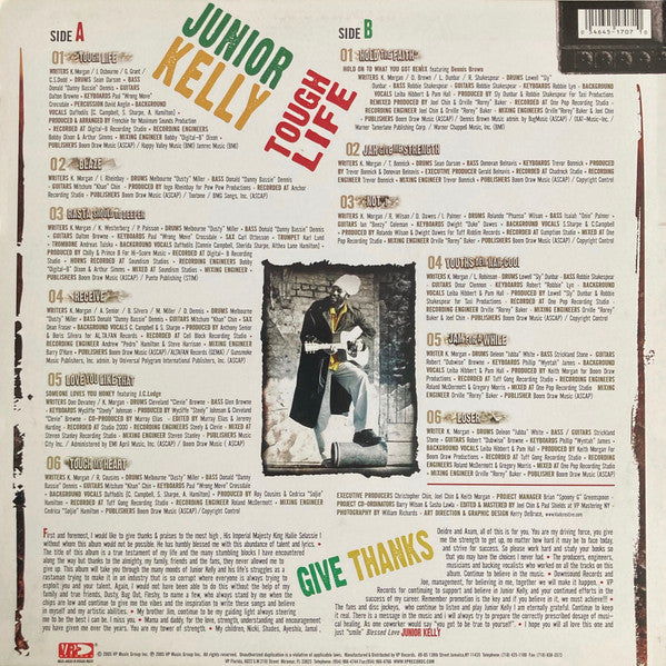 Junior Kelly : Tough Life (LP)