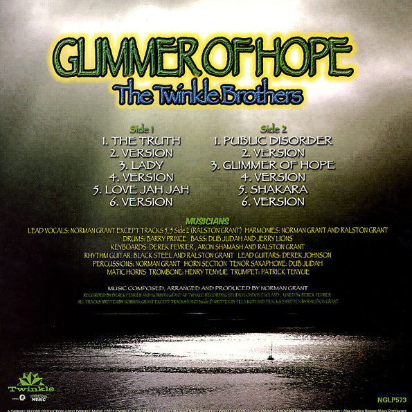 Twinkle Brothers : Glimmer Of Hope (LP, Album)
