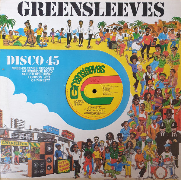 Wailing Souls : They Don't Know Jah / Sticky Stay (12")