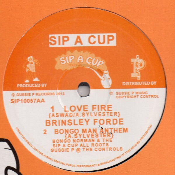 Brinsley Forde : Dis Ya Love Fire / Love Fire (10")