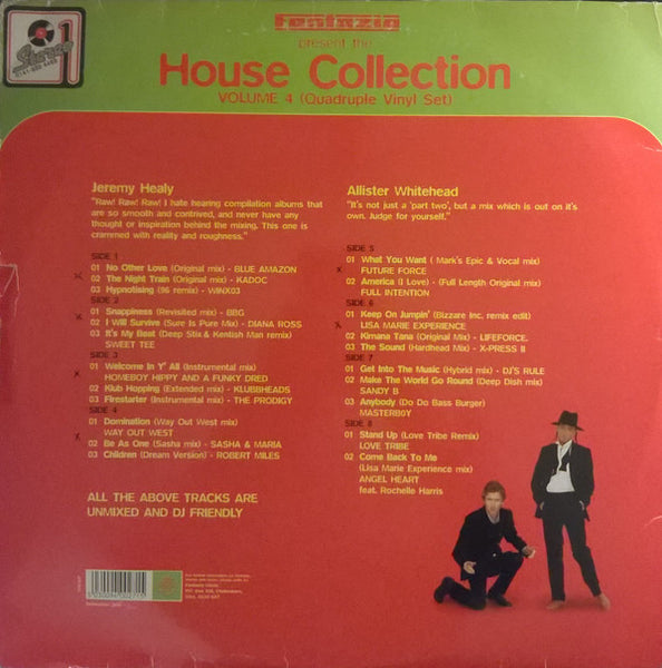 Various : The House Collection Volume 4 (4xLP, Comp)