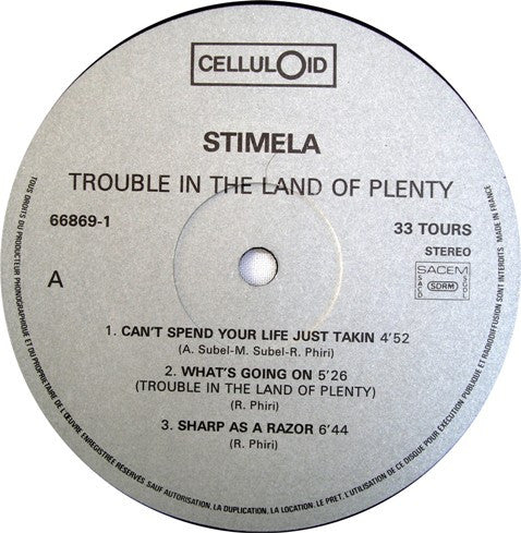 Stimela : Trouble In The Land Of Plenty (LP)