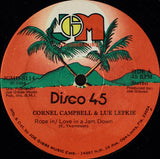Cornel Campbell* & Lui Lepkie* / Joe Gibbs & The Professionals : Rope In / Love In A Jamdown / Love Up Jamdown (12")