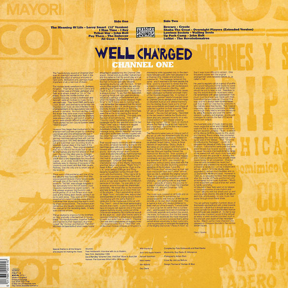 Various : Well Cha'rged Channel One (LP, Comp)