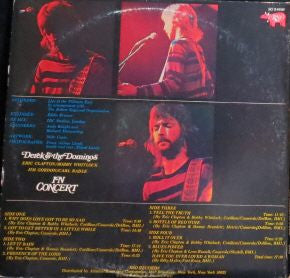 Derek & The Dominos : In Concert (2xLP, Album, SP )