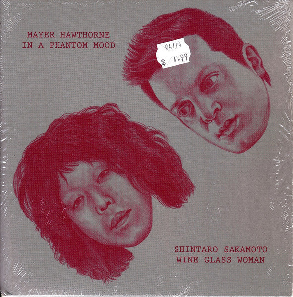 Mayer Hawthorne / Shintaro Sakamoto : In A Phantom Mood / Wine Glass Woman (7", Single)