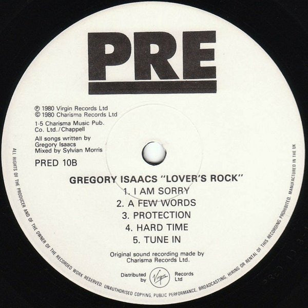 Gregory Isaacs : Lovers' Rock (2xLP, Comp, Gat)