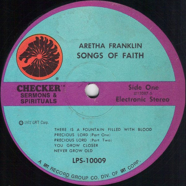 Aretha Franklin : The Gospel  Soul Of Aretha Franklin (LP, Album, RE)