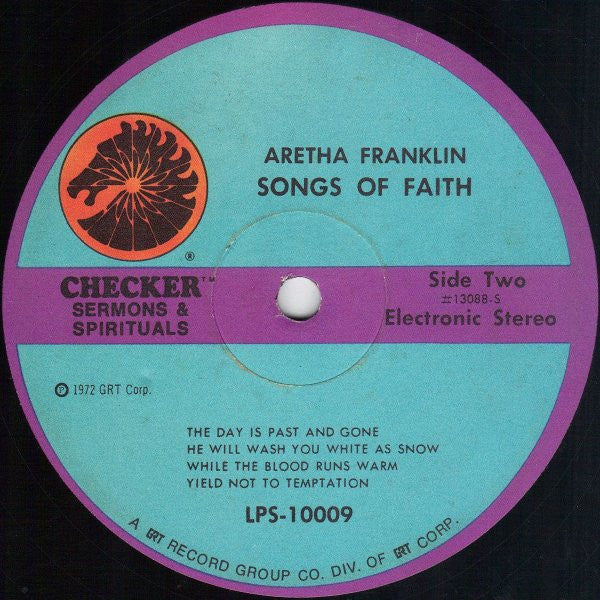 Aretha Franklin : The Gospel  Soul Of Aretha Franklin (LP, Album, RE)