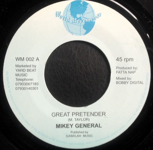 Mikey General : Great Pretender (7")