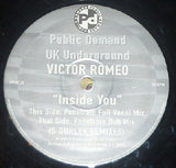 Victor Romeo : Inside You (S Gurley Remixes) (12")