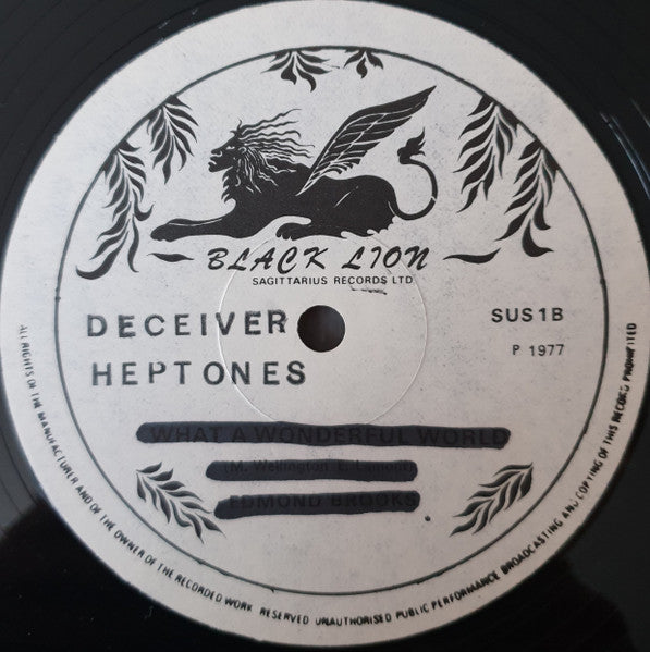 The Heptones : Deceivers / Meaning Of Life (12", M/Print)