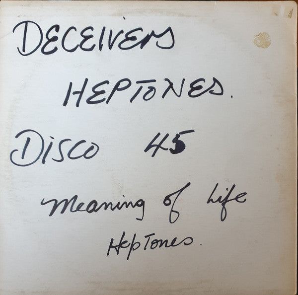 The Heptones : Deceivers / Meaning Of Life (12", M/Print)