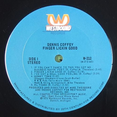 Dennis Coffey : Finger Lickin Good (LP, Album)