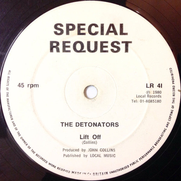 Victor Romero Evans / The Detonators (2) : At The Club / Lift Off (12")